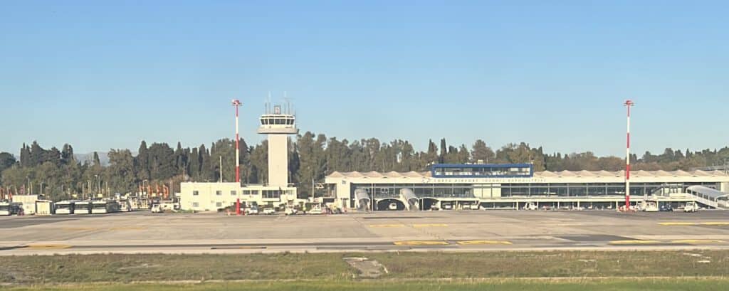 airport Corfu
