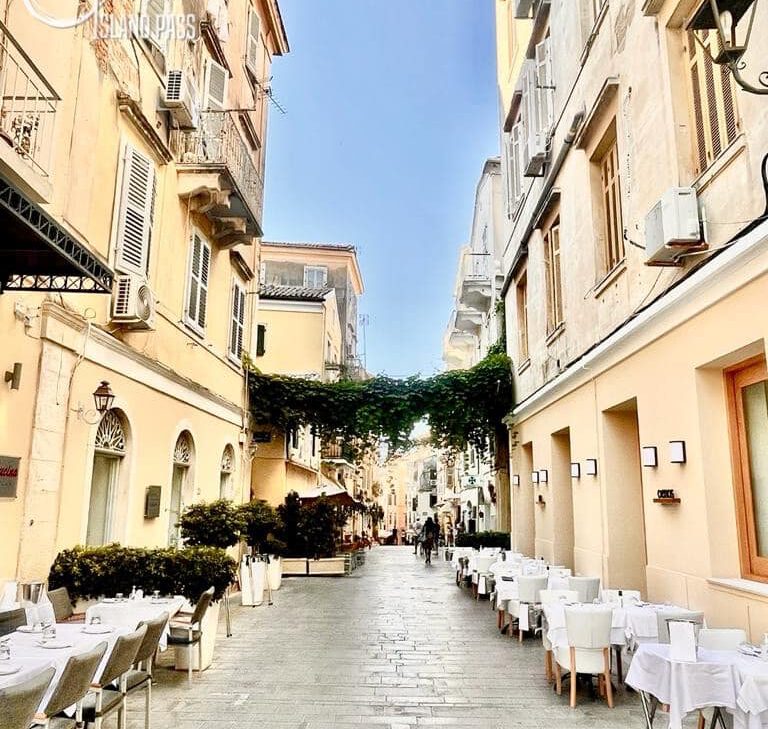 Corfu old town