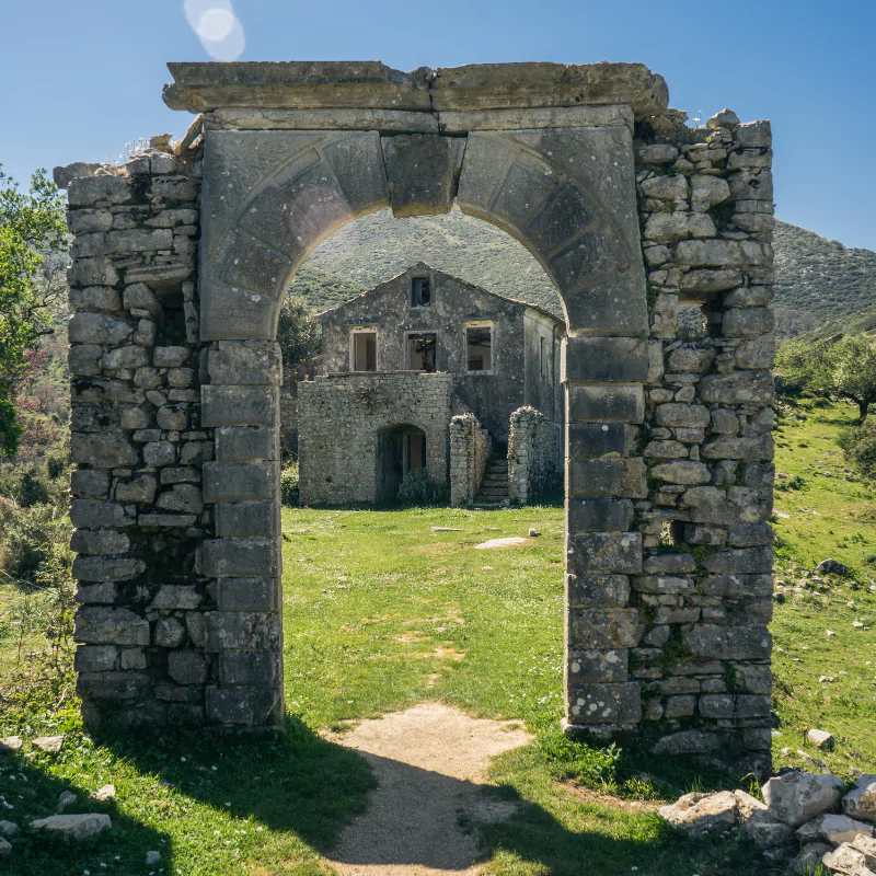 Old Perithia Corfu