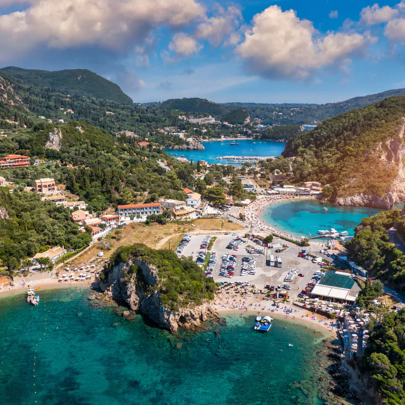 Visit Paleokastritsa with the Corfu Island Pass